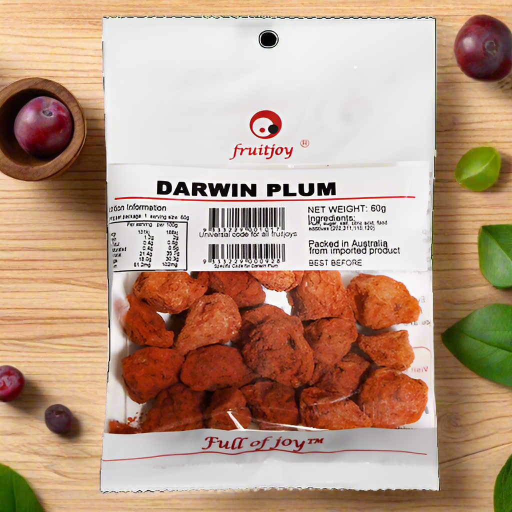 Fruitjoy - Darwin plum Red Salty plums 60g