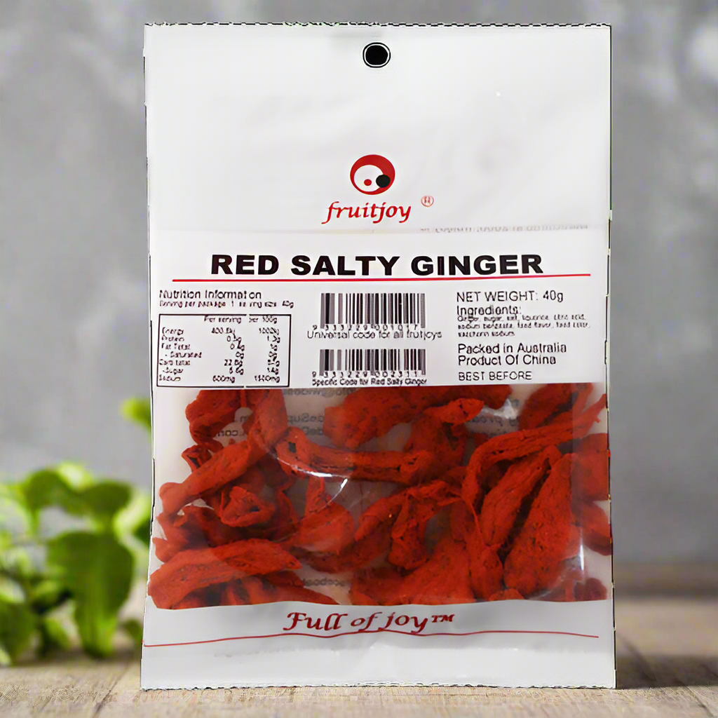 Fruitjoy - Red Salty Ginger 60g