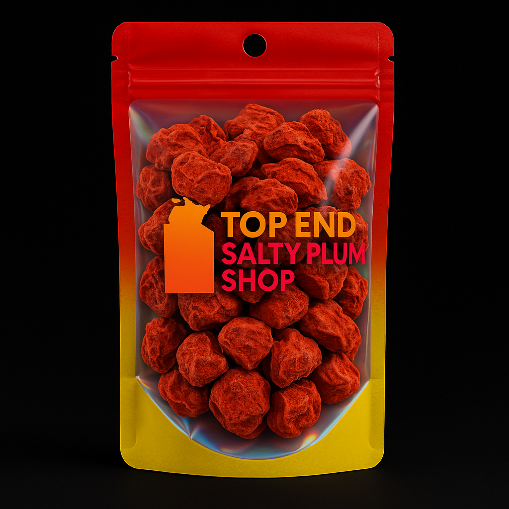 DARWIN PLUMS - THE RED ORIGINAL SALTY PLUMS 70g